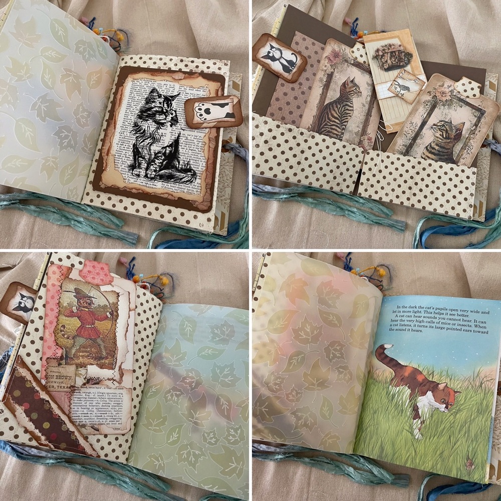 Junk Journal My Little Golden Book About Cats Little Golden Book - Picture 12 of 15